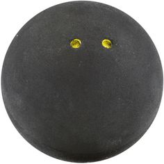 Rückansicht von Unsquashable Squashball schwarz-gelb