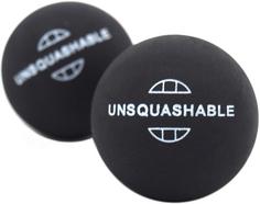 Unsquashable Squashball schwarz-gelb