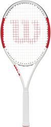 Wilson Six One 102 Lite Tennisschl&auml;ger - wei&szlig;-rot