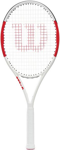 Wilson Six One 102 Lite Tennisschläger weiß-rot