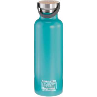 360° degrees Vacuum insulated Isolierflasche teal