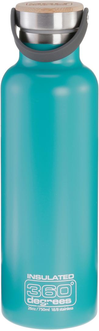 360&deg; degrees Vacuum insulated Isolierflasche teal