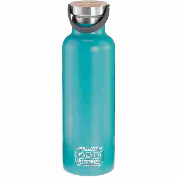 360° degrees Vacuum insulated Isolierflasche teal