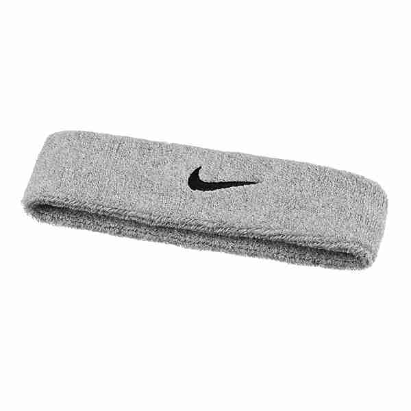 Nike SWOOSH Stirnband grey heather-black