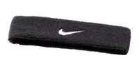 Nike SWOOSH Stirnband - black-white