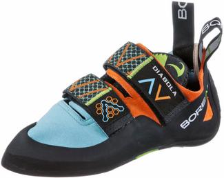 BOREAL Diabola Kletterschuhe Damen hellblau/orange