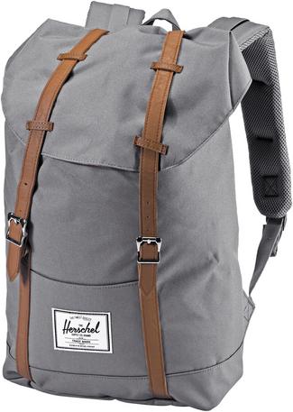 Herschel Rucksack Retreat Daypack grey-tan synthetic leather