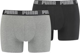 PUMA Boxer Herren dark grey melange-black