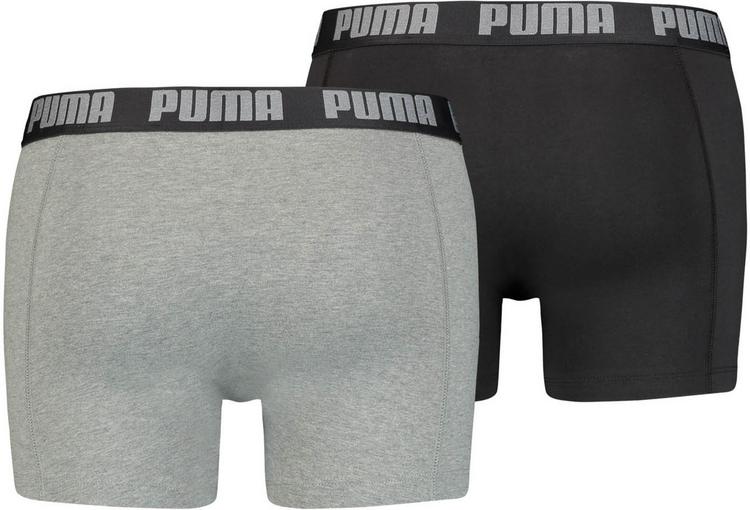 PUMA PUMA Basic Unterhose Herren - dark grey melange-black - 0 | SportScheck