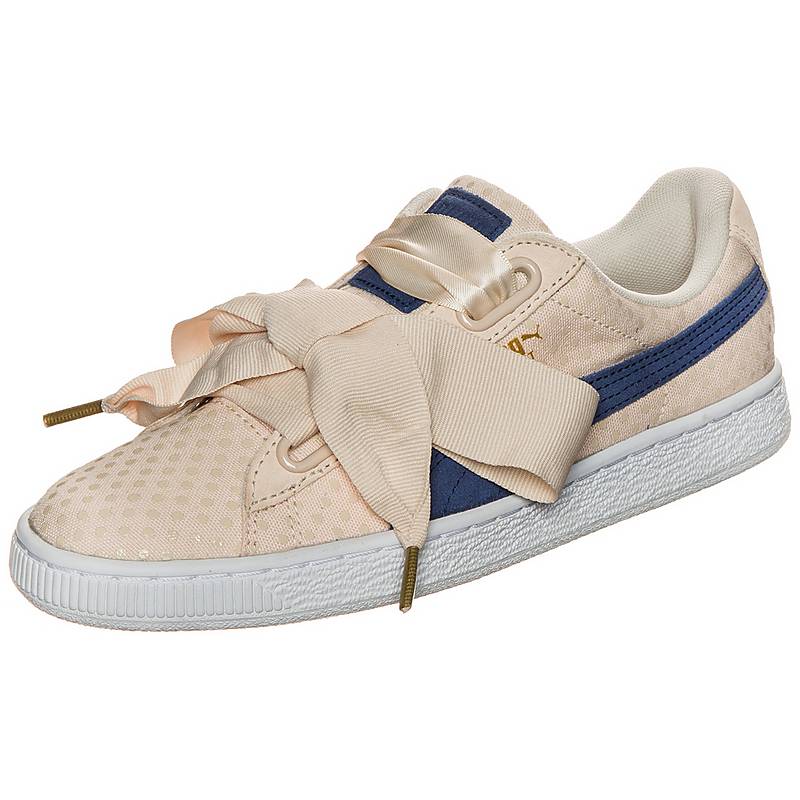 puma basket heart schuhe damen beige puma basket heart schuhe damen beige