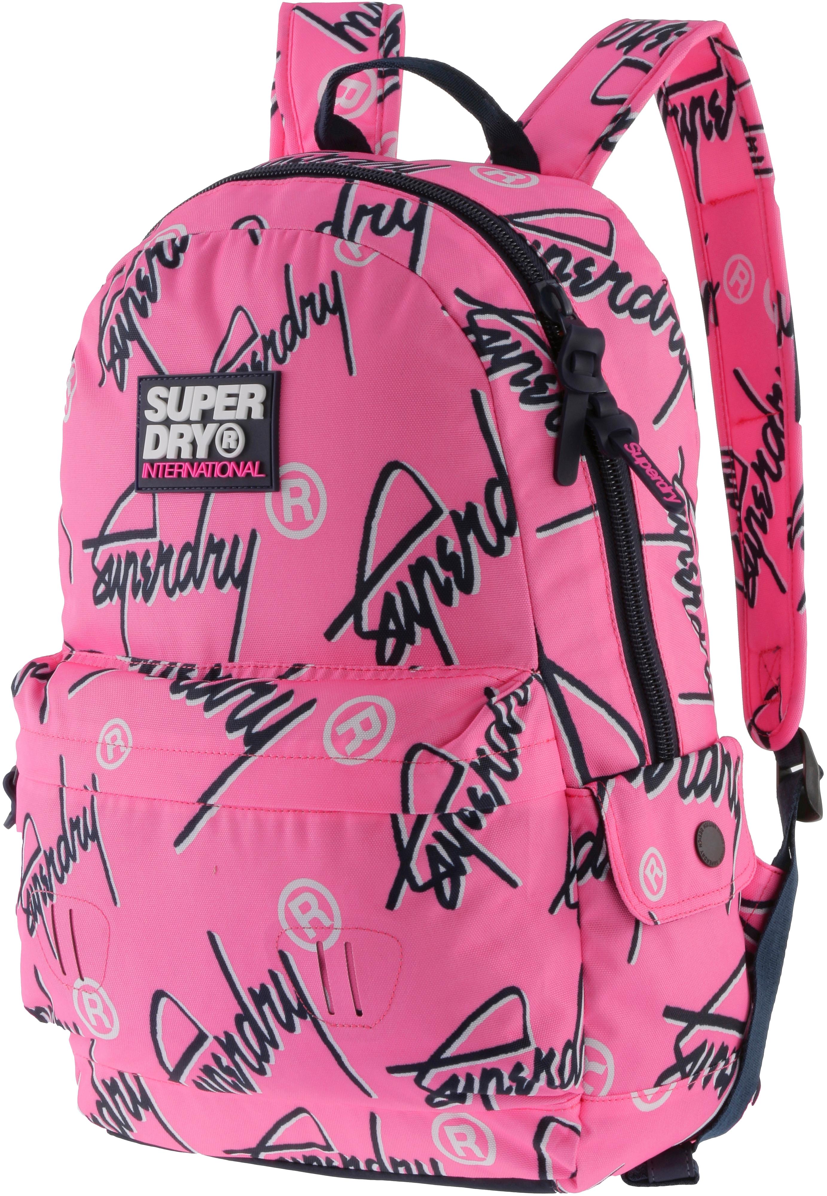 superdry rucksack pink