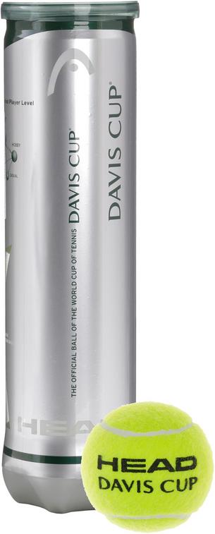HEAD Davis Cup Tennisball gelb