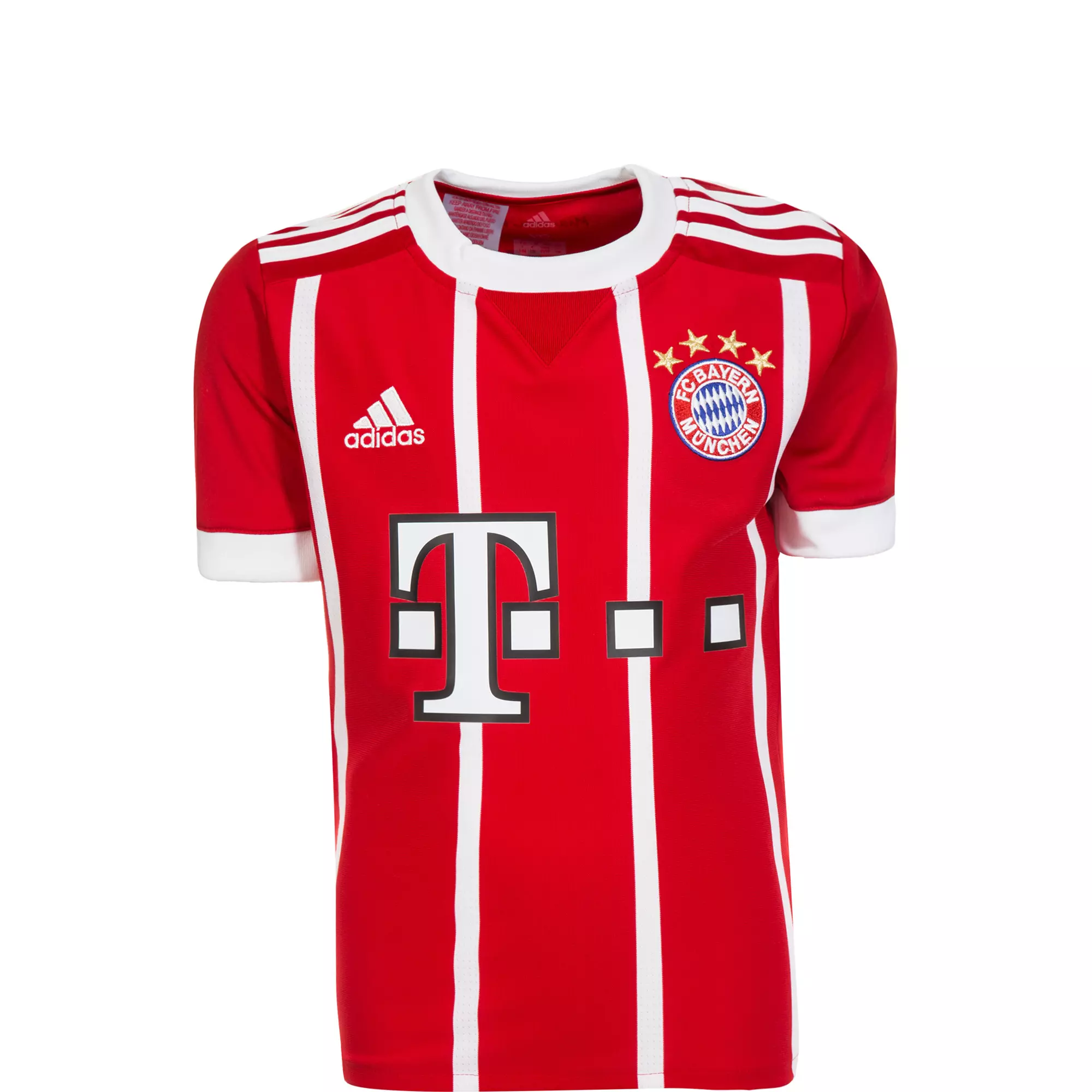 Adidas Fc Bayern 17 18 Heim Trikot Kinder Fcb True Red Im Online Shop Von Sportscheck Kaufen