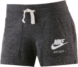 Nike Gym Vintage Shorts Damen schwarz-melange