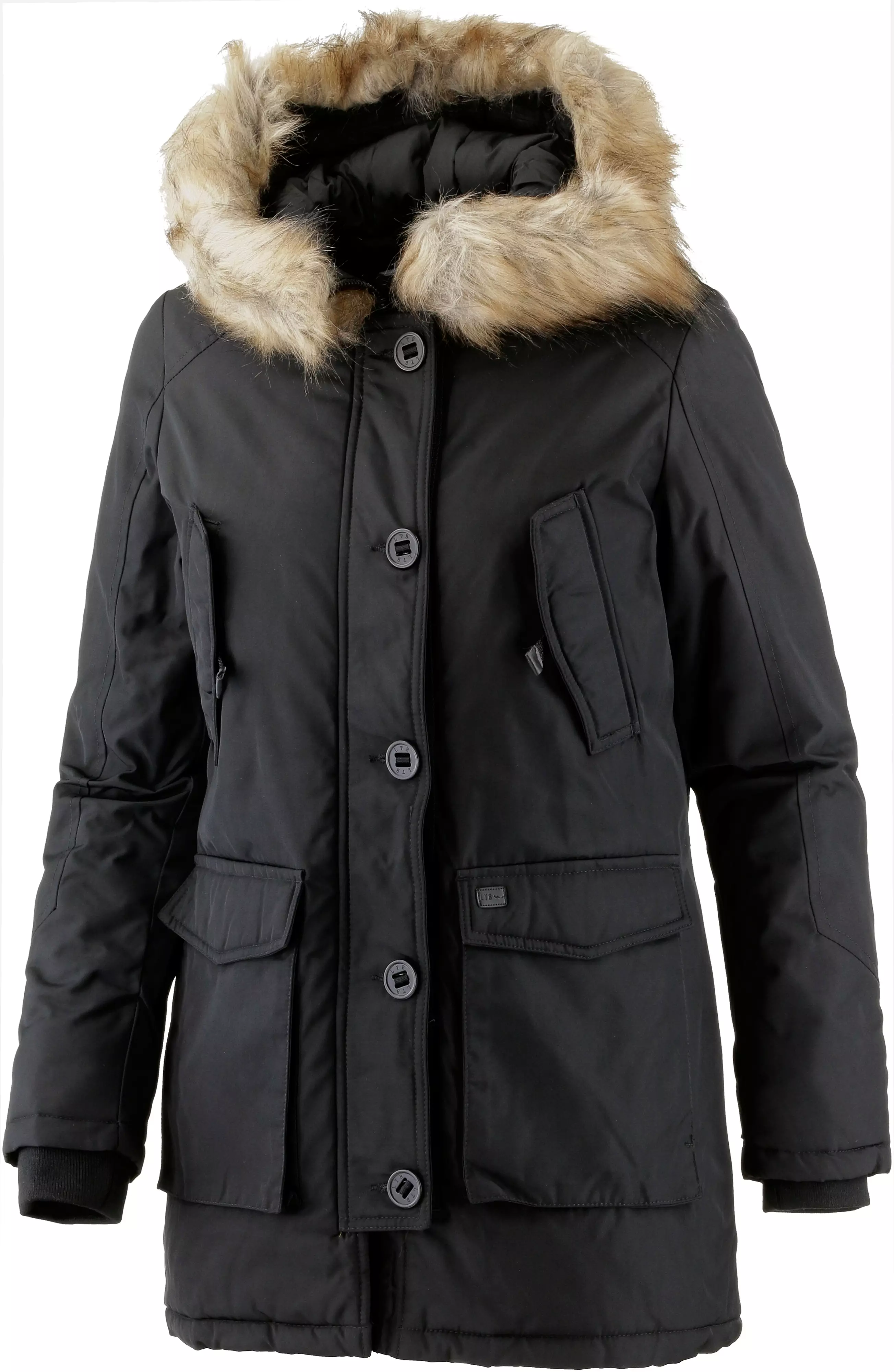 Ltb Dosifo Coat Parka Damen Black Im Online Shop Von Sportscheck Kaufen