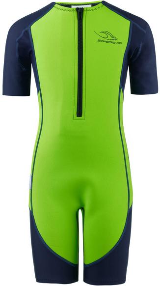 Aqua Sphere Stingray HP SL 2mm Neoprenshorty Kinder bright green-navy blue
