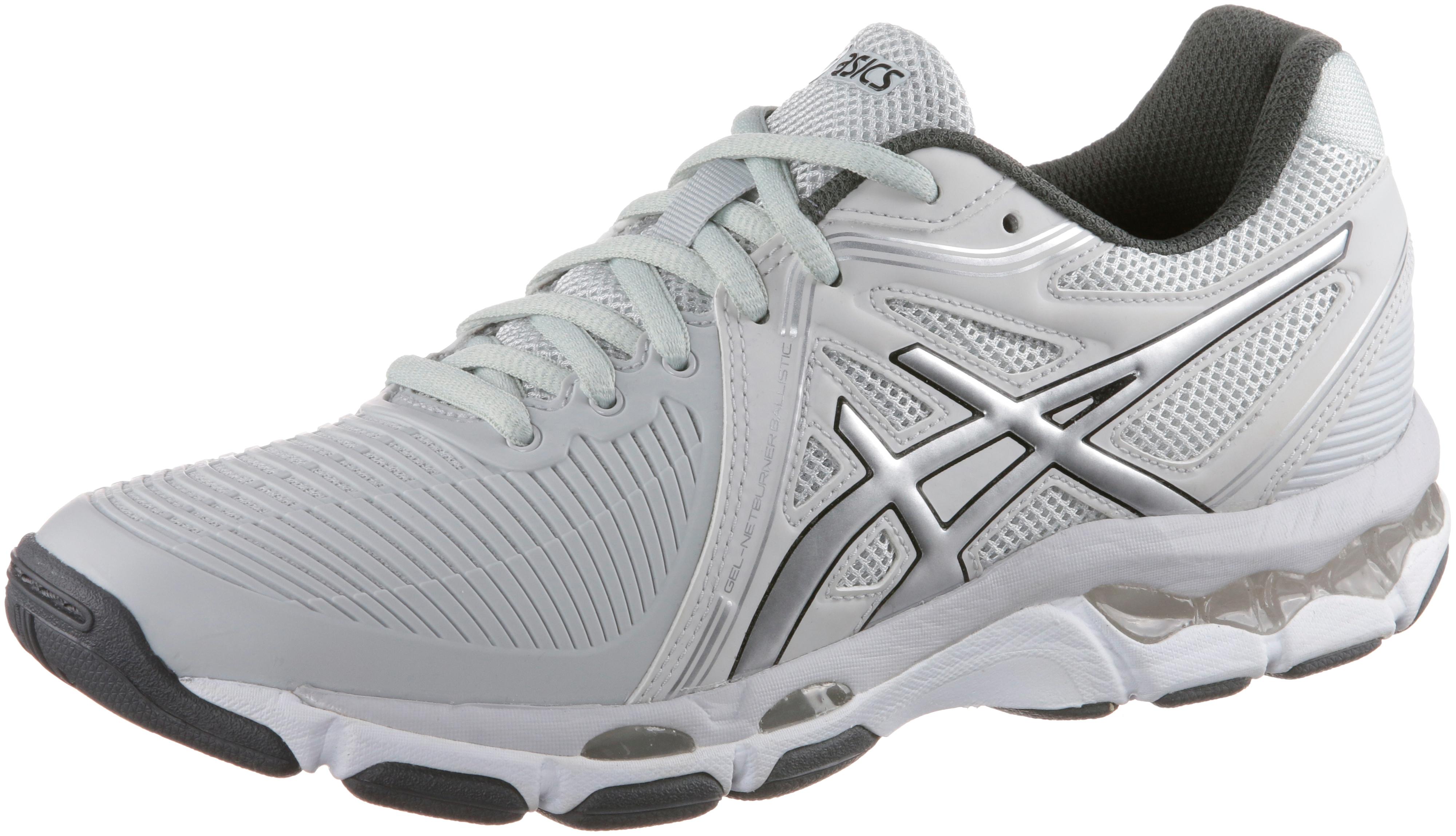 asics netburner ballistic grey