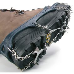 Rückansicht von Snowline Chainsen Pro 44-48 Schuhkralle schwarz