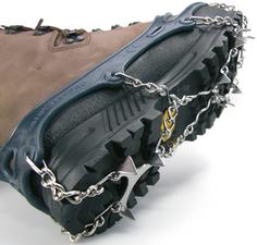 Rückansicht von Snowline Chainsen Pro 44-48 Schuhkralle schwarz