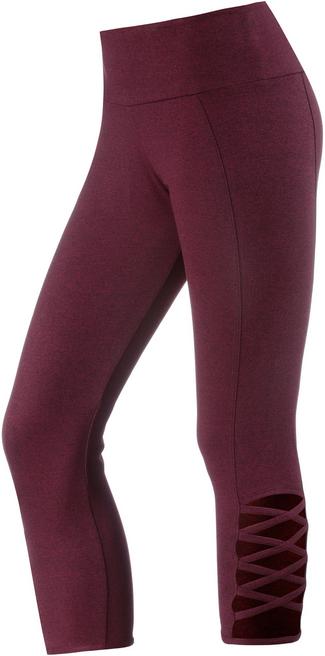 Onzie Weave Tights Damen burgundy