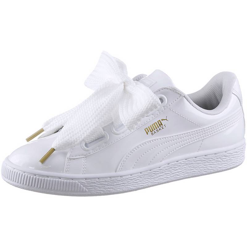 puma schuhe damen basket heart weiß puma schuhe damen basket heart weiß