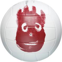 Rückansicht von Wilson Cast Away Mr.Wilson Beachvolleyball weiß-rot