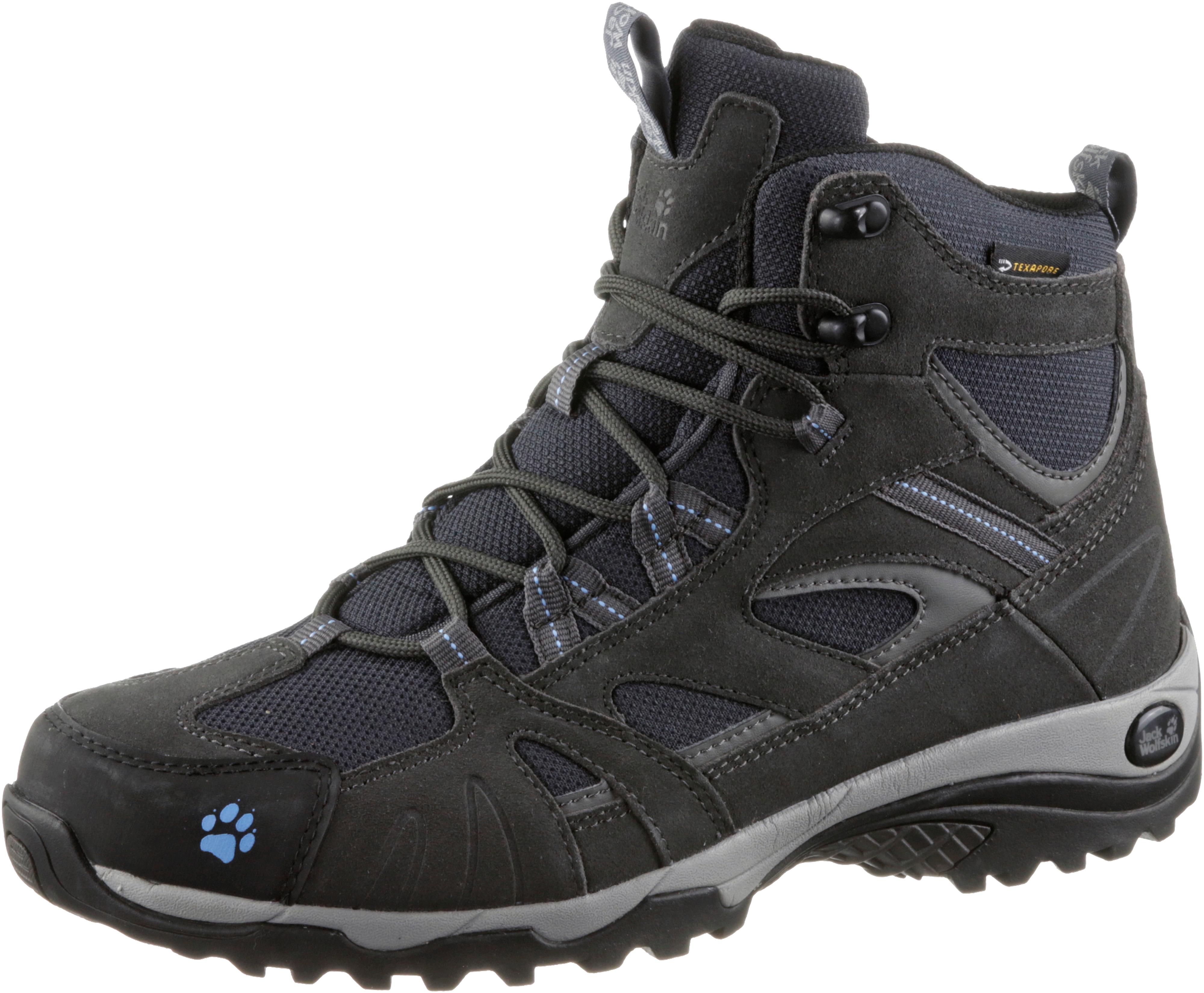 Jack Wolfskin Vojo Hike Mid Texapore Wanderschuhe Damen light sky im Online Shop von SportScheck 