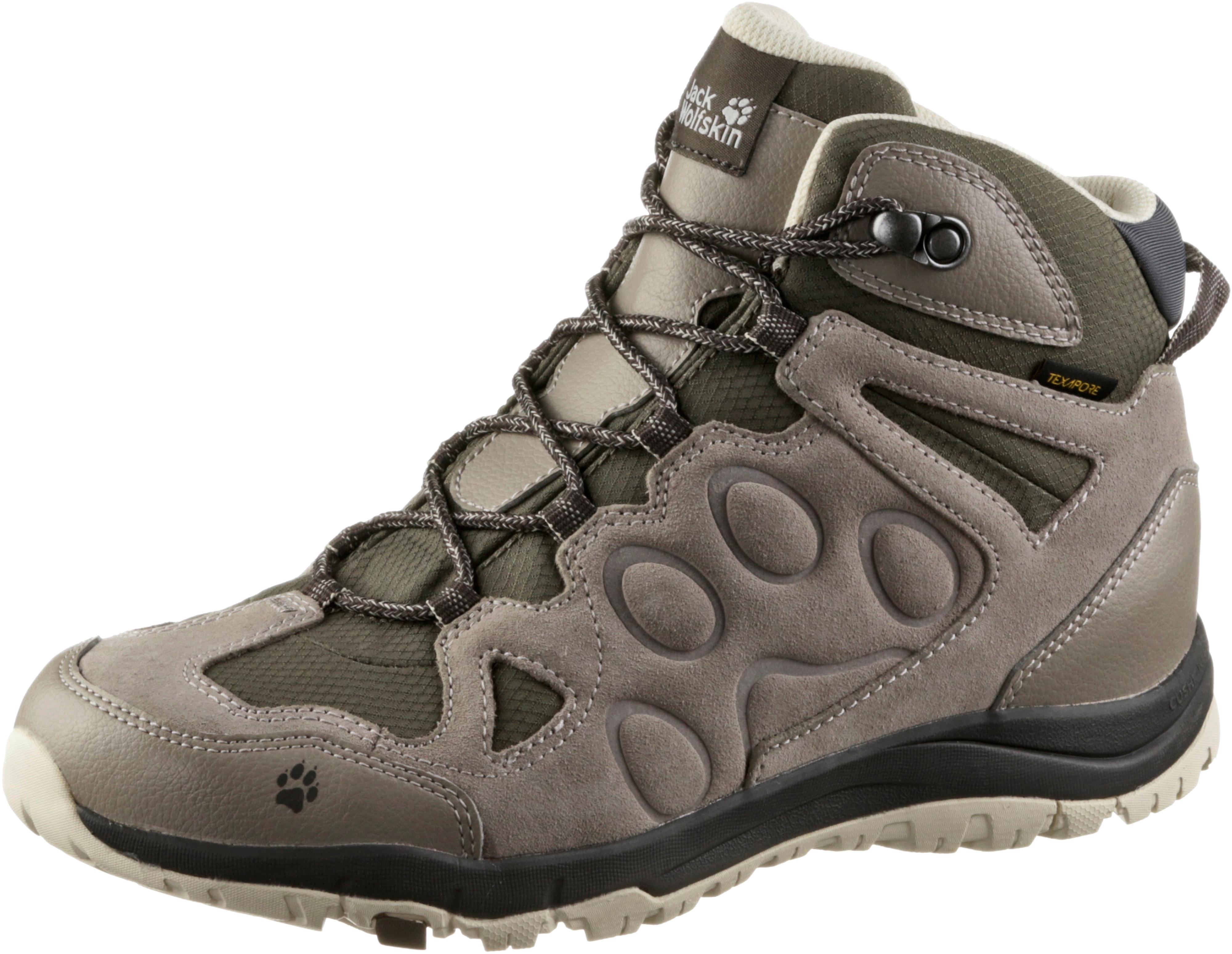 Jack Wolfskin Rocksand Mid Wanderschuhe Damen siltstone im Online Shop von SportScheck kaufen