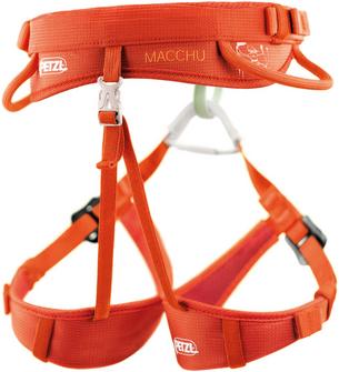 Petzl Macchu Klettergurt Kinder coral