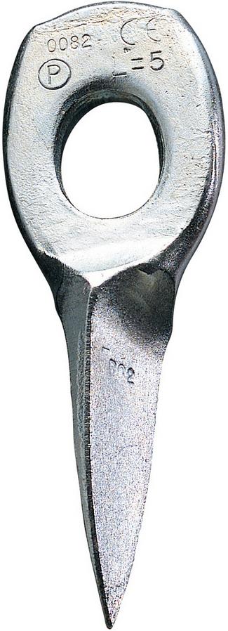 Petzl Universel Felshaken silberfarben