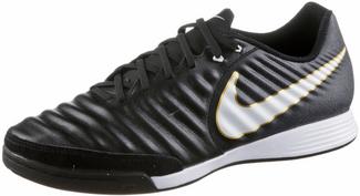 Nike TIEMPOX LIGERA IV IC Fu&szlig;ballschuhe BLACK/WHITE-BLACK-MTLC VIVID GOLD