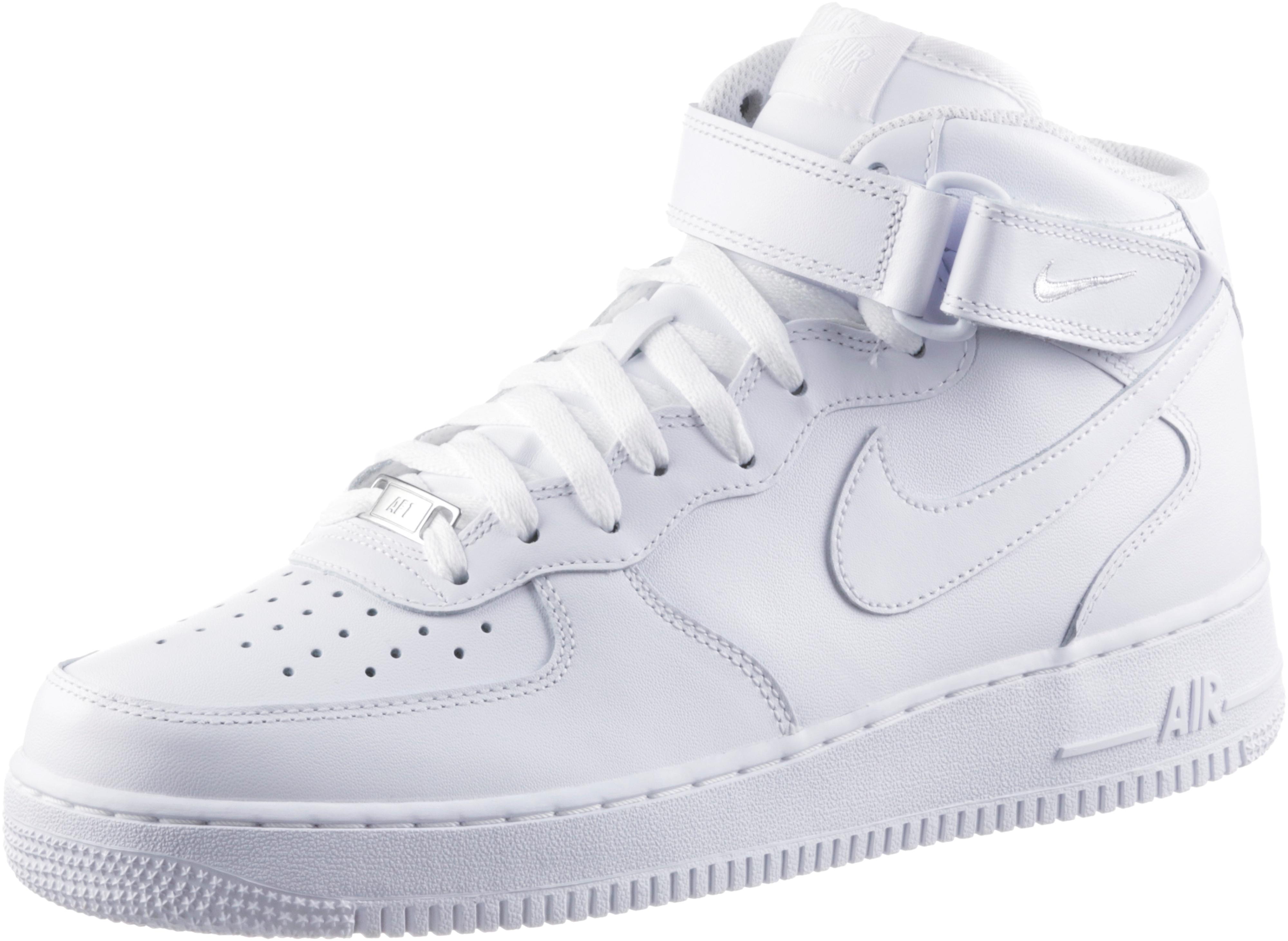 Nike Air Force 1 Mid 07 Sneaker Herren White White Im Online Shop Von Sportscheck Kaufen