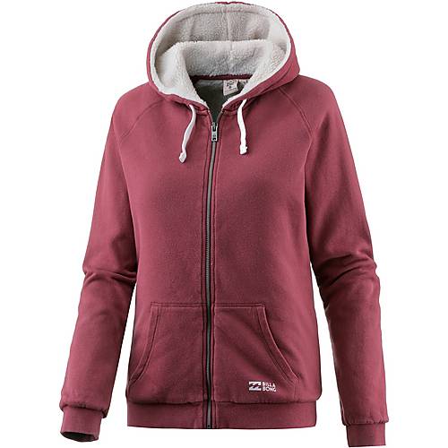 Billabong ESSENTIAL ZH SHERPA Hoodie Damen SCARLET im Online BILLABONG Damen Essential Zh Sherpa Hoodie: