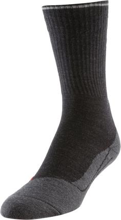 Falke TK2 Wool Silk Wandersocken Herren anthrazit melange