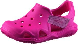 Crocs Wasserschuhe Kinder neon magenta