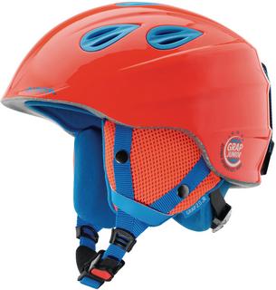 ALPINA GRAP 2.0 JR Skihelm Kinder neon-red