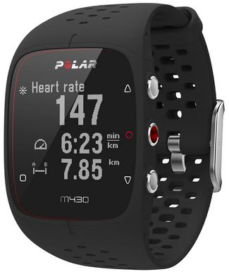 Polar M430 Sportuhr black