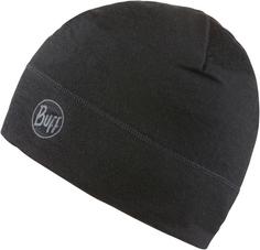 BUFF Merino Lightweight Beanie solid black