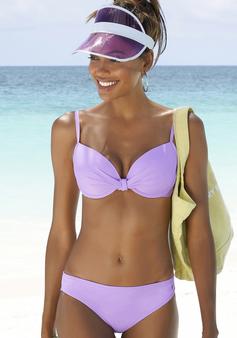Rückansicht von S.OLIVER Bügel-Bikini-Top Bikini Oberteil Damen lila