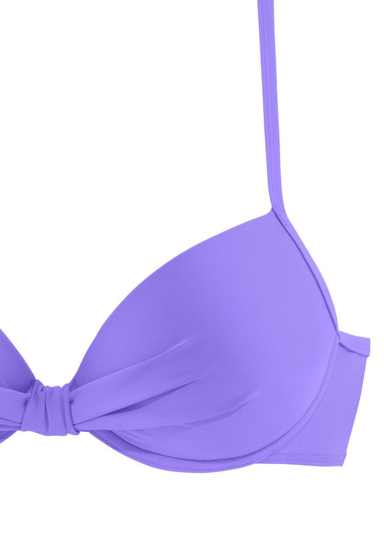 S.OLIVER S.OLIVER B&uuml;gel-Bikini-Top Bikini Oberteil Damen - lila - 0 | SportScheck