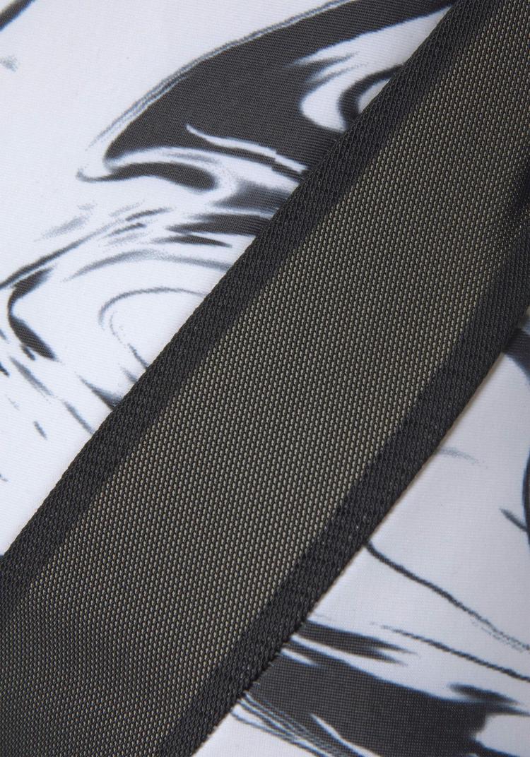 LASCANA Active LASCANA Active Funktionsshirt Funktionsshirt Damen - wei&szlig;-marmoriert-schwarz - 3 | SportScheck