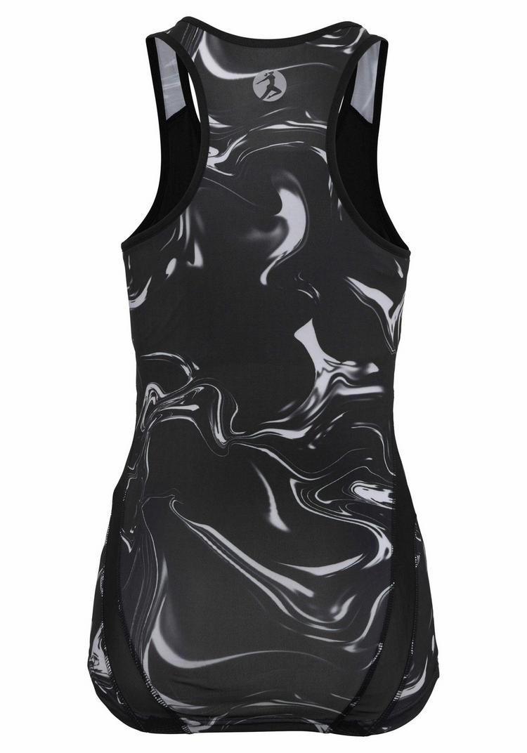 LASCANA Active LASCANA Active Funktionsshirt Funktionsshirt Damen - schwarz-marmoriert - 0 | SportScheck
