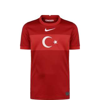 Nike Türkei Away Stadium EM 2021 Trikot Kinder rot / weiß