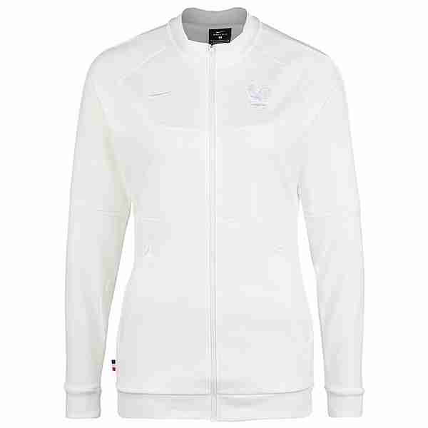 Nike Frankreich I96 Anthem EM 2021 Sweatjacke Damen weiß