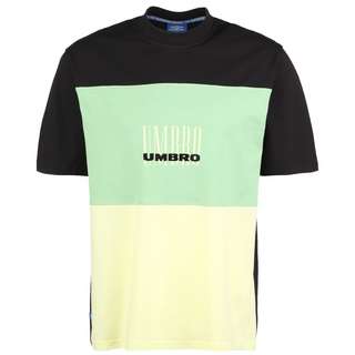 UMBRO Ethos T-Shirt Herren mint / neongelb