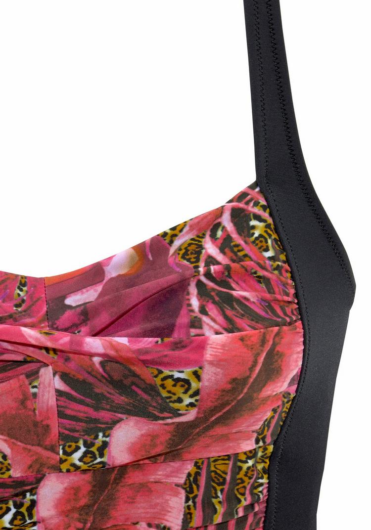 Lascana Lascana Badeanzug Badeanzug Damen - pink-bedruckt - 0 | SportScheck