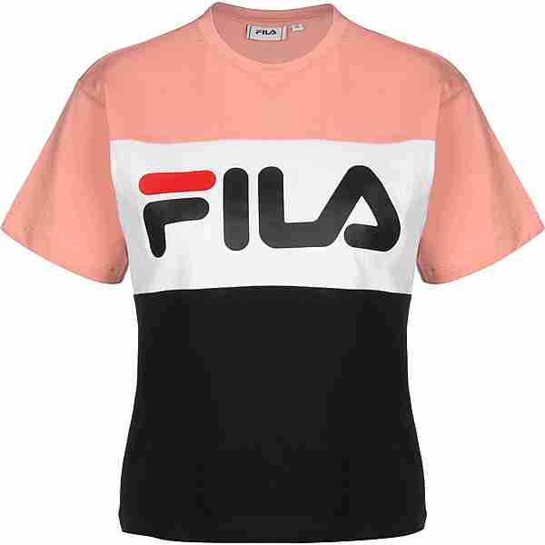 FILA Allison T-Shirt Damen pink/schwarz