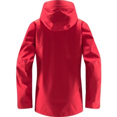 Rückansicht von Haglöfs GORE-TEX Roc GTX Jacket Hardshelljacke Damen Scarlet Red