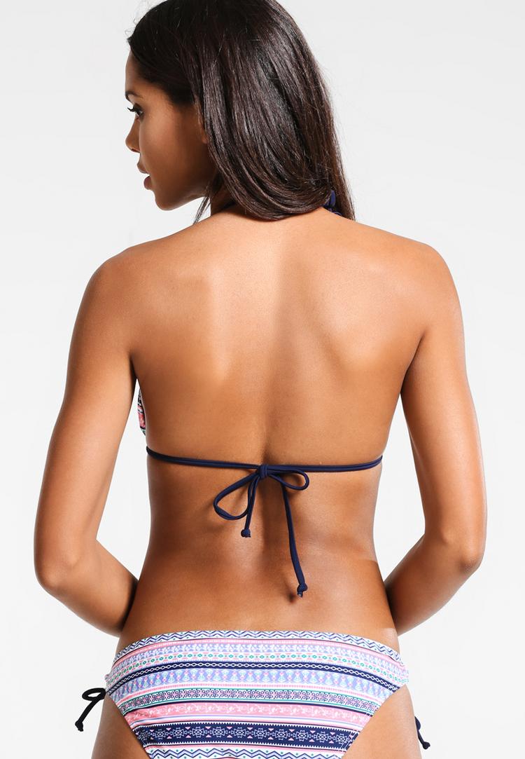 S.OLIVER S.OLIVER Triangel-Bikini-Top Bikini Oberteil Damen - blau-ros&eacute;-gestreift - 2 | SportScheck