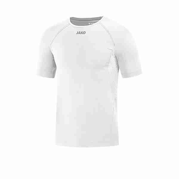 JAKO Compression 2.0 T-Shirt Funktionsshirt Herren weiss